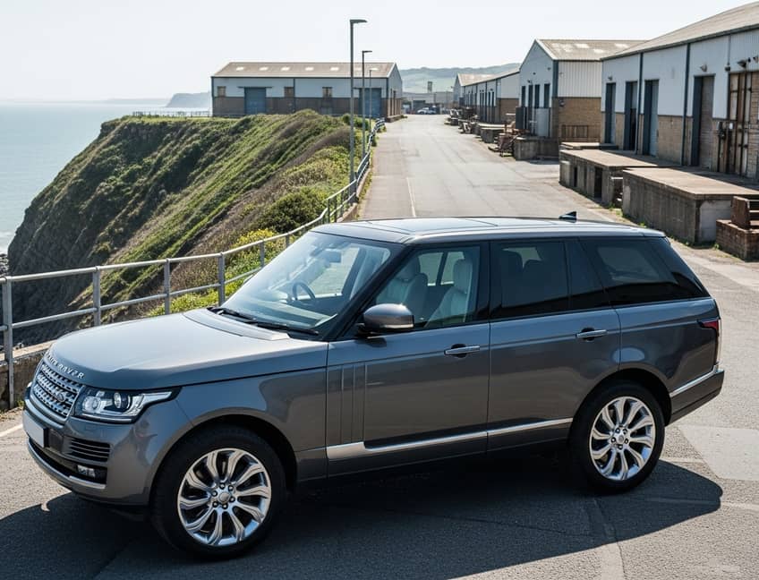 Professional vehicle representing quality